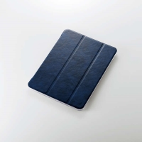 ELECOM（エレコム）  TB-A21PMWV2NV iPad Pro 11inch第3世代/手帳型/背面クリア/ソフトレザー/2アングル/ネイビー