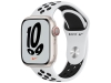 Apple（アップル） MKJ33J/A Apple Watch Nike Series 7 GPS+Cellularモデル 41mm  [ピュアプラチナム/ブラックNikeスポーツバンド]