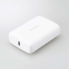 ELECOM（エレコム）DE-C47L-10000WH  コンパクトモバイルバッテリー(10000mAh/20W/C×2)
